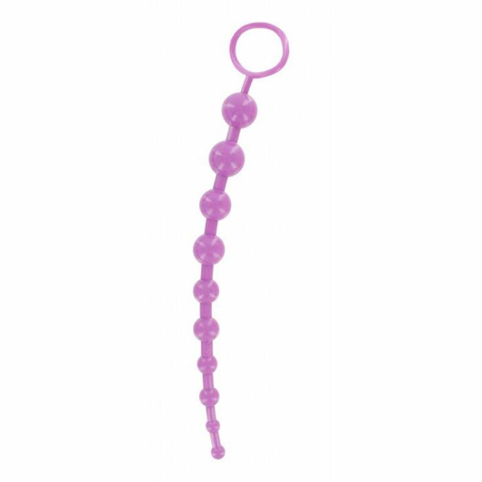 Long Anal Beads – Purple Anal Toys