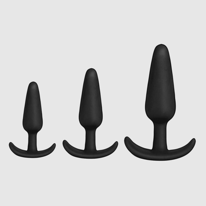 Naughty 1 Trainer Set – Black Anal Toys