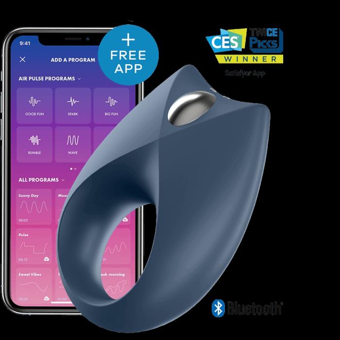 Royal One Vibrating Cock Ring With App Control Masturbators